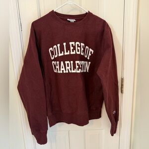 Champion sweatshirt College of Charleston